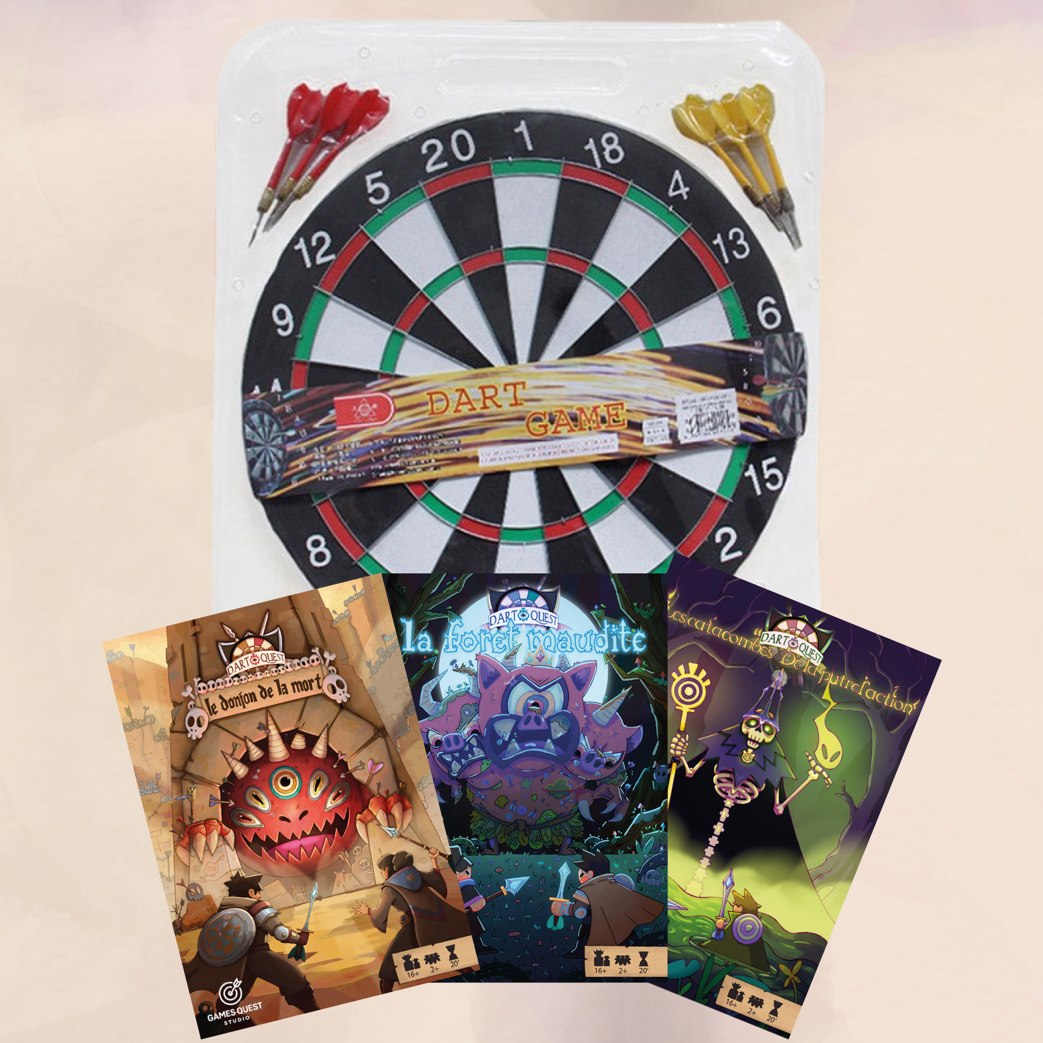 Pack complet DartQuest